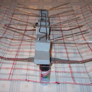 DIY T2 Antenna Construction Photo