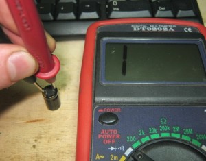 Capacitor testing process