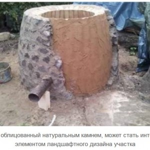 Building process of a homemade brick tandoor oven