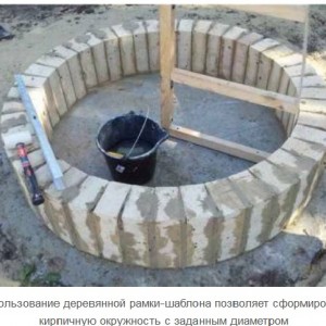 Building process of a homemade brick tandoor oven