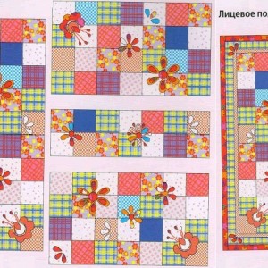 Handmade Patchwork Quilt Schemes and Photos