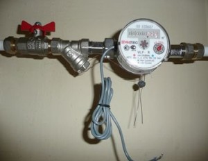 Impulse water meter